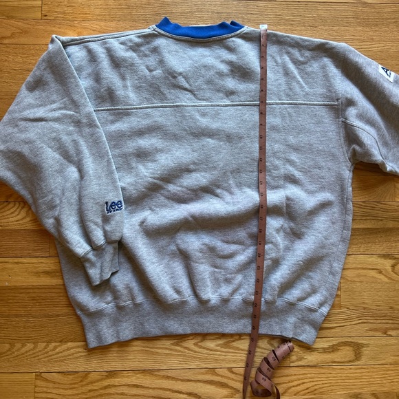 Vintage Lee Duke Blue Devils Gray Crewneck Sweatshirt - Picture 7 of 8